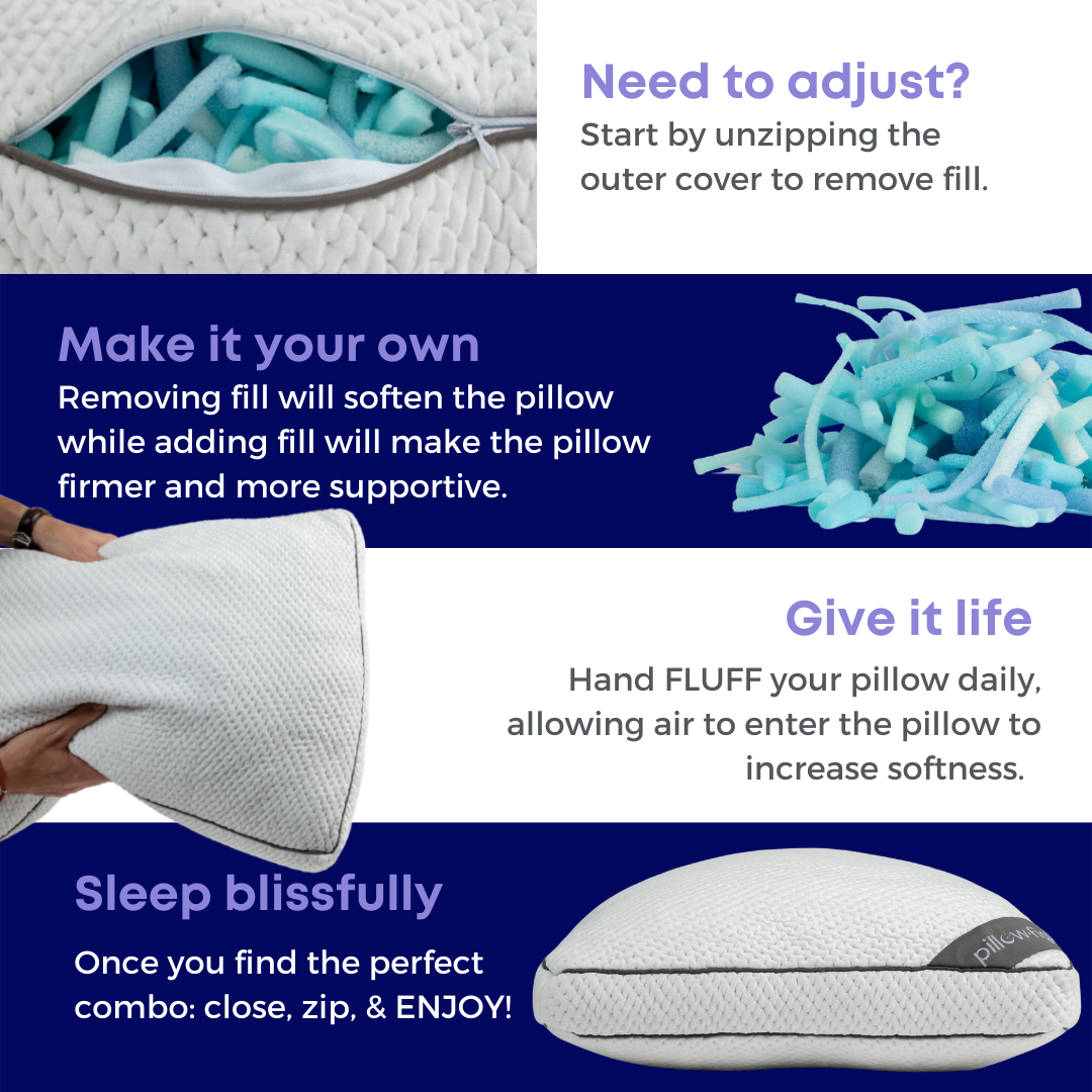 Sleep Easy With Custom Pillow Filling From Foam Factory! - The