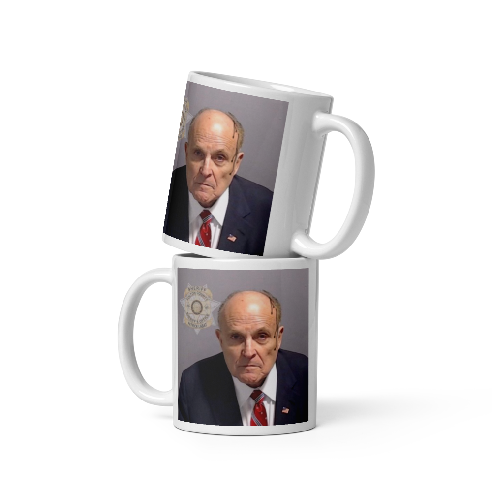 Rudy Giuliani Mug(shot) - LEAKY EDITION